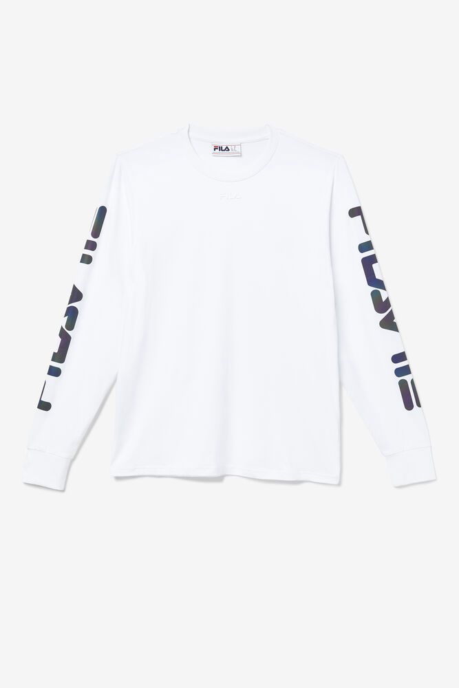 Fila Grey T-Shirt White - Mens - 86074DXBE